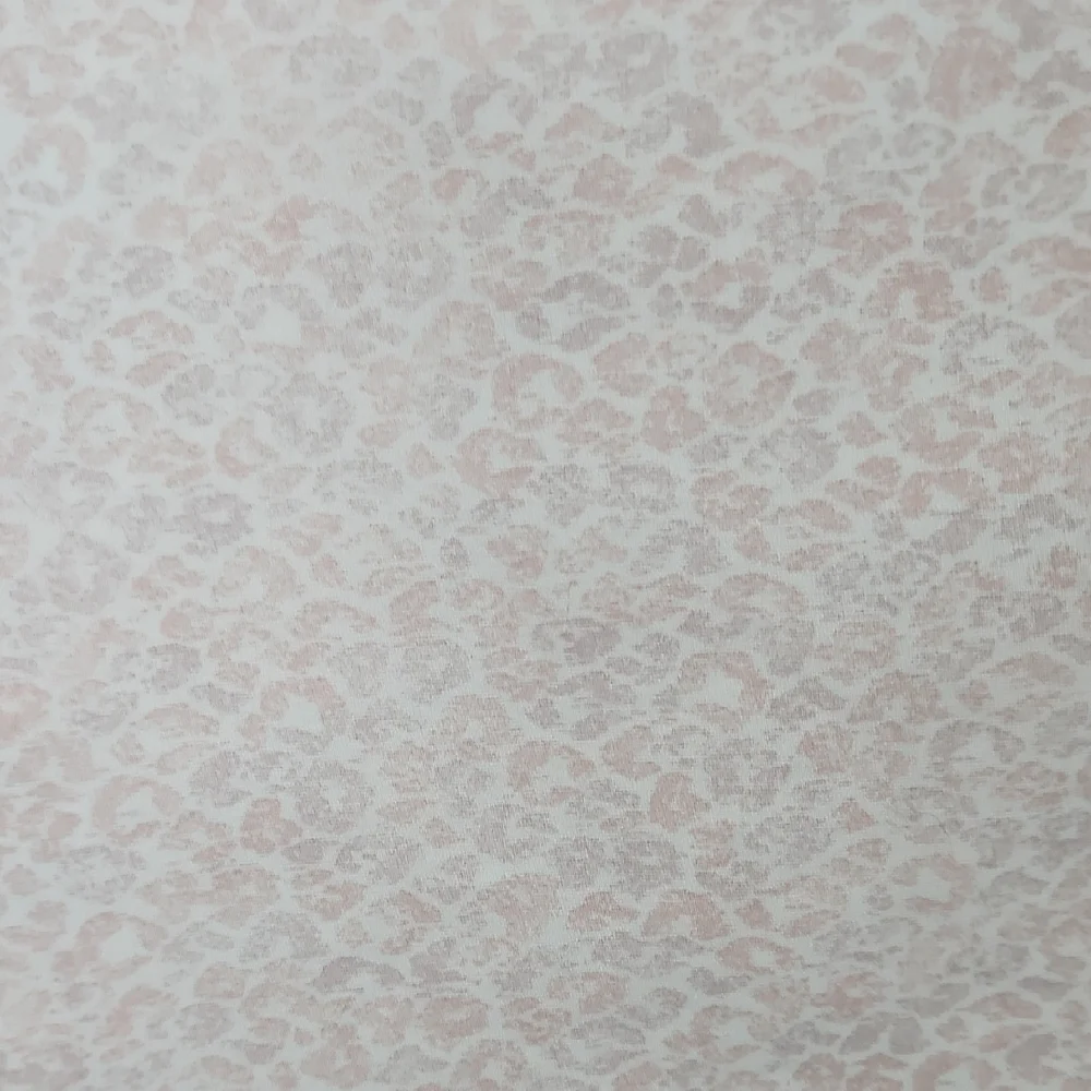 Charter Club Pink White Leopard Cotton King Duvet Cover